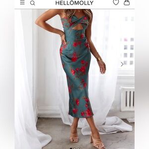 Hello Molly fool me once midi dress